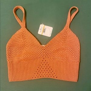 Free People Intimately You Wanna Brami crochet